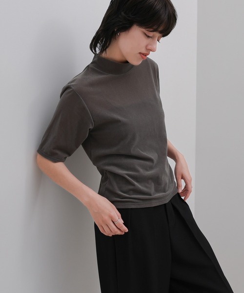 select MOCA（セレクトモカ） tシャツ 半袖 プチハイネックライト