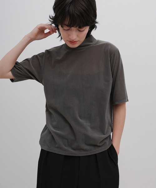 select MOCA（セレクトモカ） tシャツ 半袖 プチハイネックライト