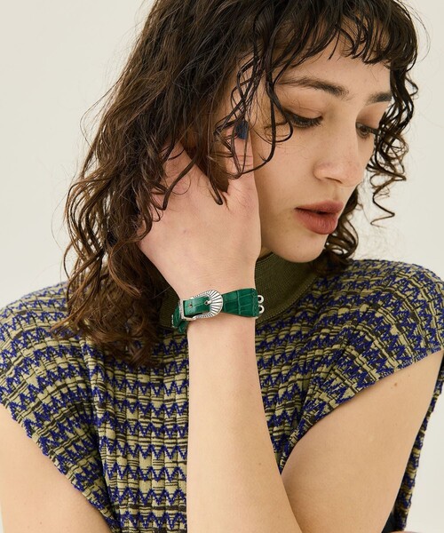 TOGA（トーガ） バングル FREE グリーン レディース : ZOZOTOWN Yahoo
