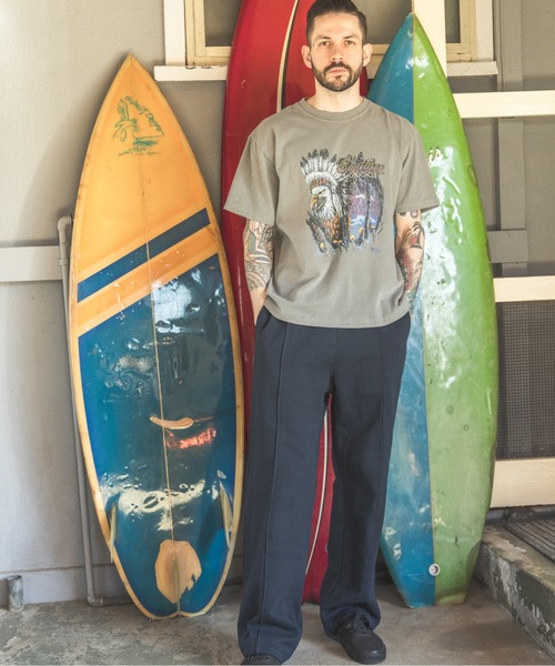 「MR.OLIVE」 半袖Tシャツ LARGE グレー メンズ_画像3