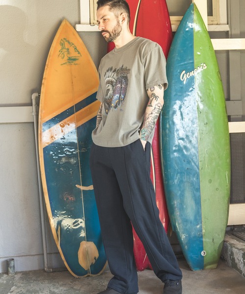 「MR.OLIVE」 半袖Tシャツ LARGE グレー メンズ_画像4