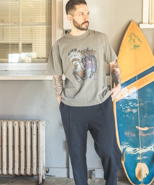「MR.OLIVE」 半袖Tシャツ LARGE グレー メンズ_画像6
