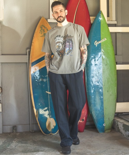 「MR.OLIVE」 半袖Tシャツ LARGE グレー メンズ_画像7