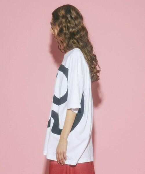 「FRAPBOIS」 半袖Tシャツ「domdomコラボ」 1 ホワイト レディース_画像5