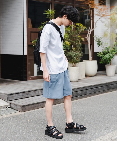 「KANGOL」 ハーフパンツ X-LARGE ブラウン メンズ_画像3