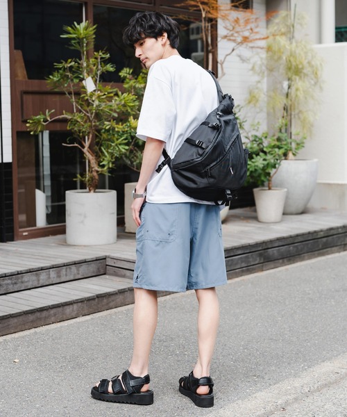 「KANGOL」 ハーフパンツ X-LARGE ブラウン メンズ_画像5