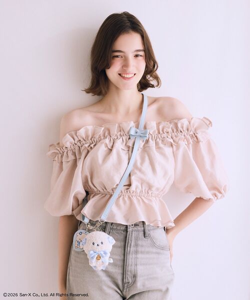 Maison de FLEUR（メゾンドフルール） いしよわちゃん ショルダー刺繍