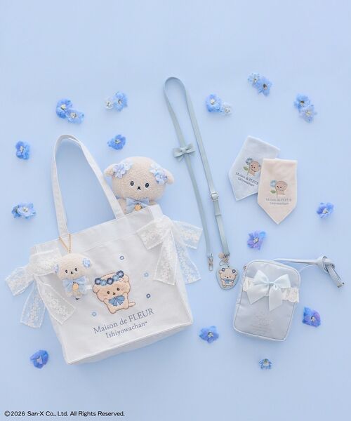 Maison de FLEUR（メゾンドフルール） いしよわちゃん ショルダー刺繍