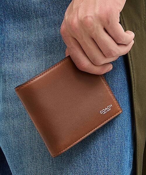 COACH メンズ二つ折り財布｜財布｜ファッション 通販 - Yahoo!ショッピング
