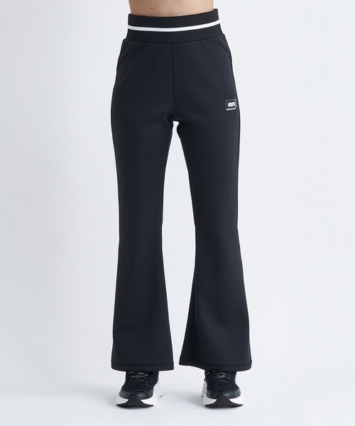 「ROXY」 ブーツカットパンツ MEDIUM ブラック レディース_画像2