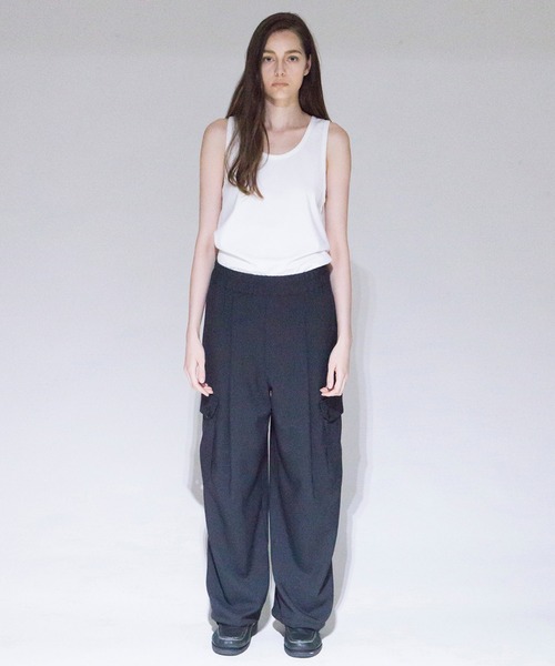 「VOAAOV」 カーゴパンツ 2 ベージュ メンズ_画像3