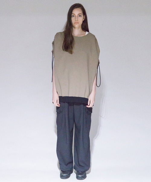「VOAAOV」 カーゴパンツ 2 ベージュ メンズ_画像6
