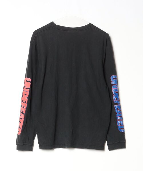 「UNDEFEATED 」 長袖Tシャツ MEDIUM ブラック メンズ_画像2