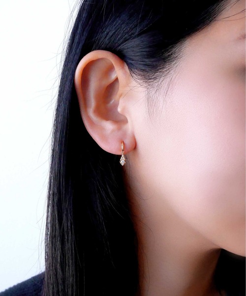 VENDOME AOYAMA ピアス K18イエローゴールド エクセレント