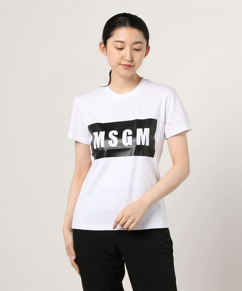 【関税込】■MSGM エムエスジイエム ■ボックス ロゴ Tシャツ 楽天市場】【7/24(木)0時〜50h限定ポイント5倍】 エムエス