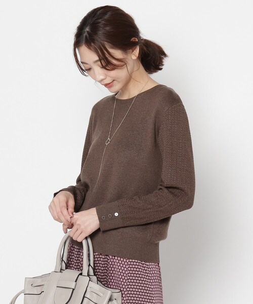 格安通販 ニット - 通販 - PayPayモール 微ラメシャイニーニット ZOZOTOWN PayPayモール店 限定30%OFF