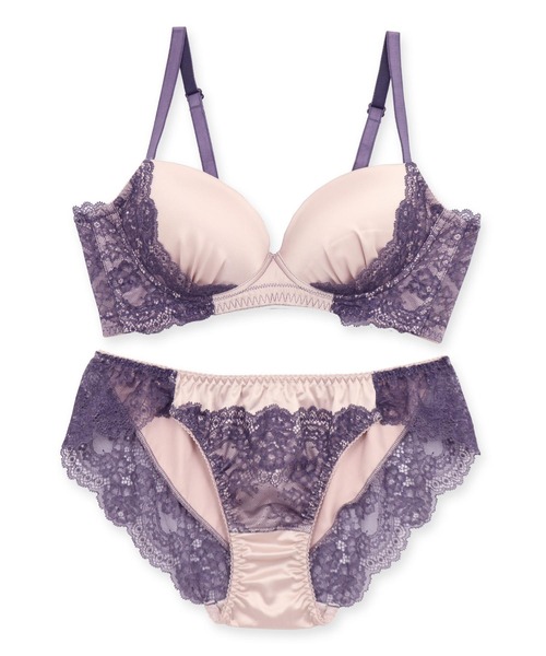 fran de lingerie ブラジャー ショーツセット Style Up Wireless