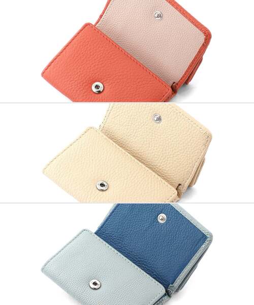 ANEMONE（アネモネ） ミニ 財布 三つ折りレザーミニウォレット