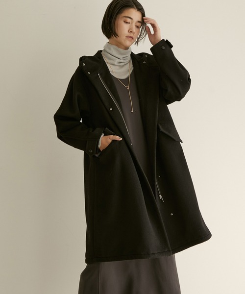 ⭐︎SALON adam et rope⭐︎レディース／ウールカシミヤコート／F ⭐︎SALON adam et rope⭐︎レディース／ウールカシミヤコート