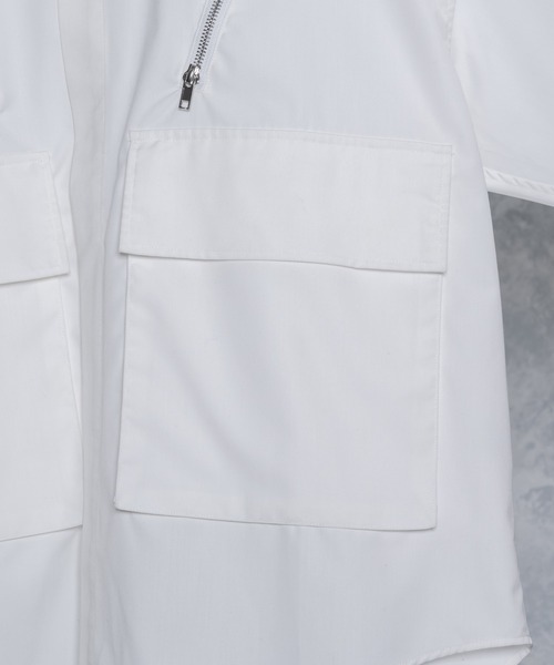 アウター military flyfront shirt jacket/ミリタリーフライフロントシャツジャケット 69911394