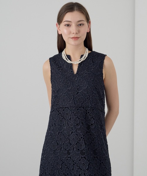 ANAYI ワンピース アネモネレースジャンパースカート : ZOZOTOWN