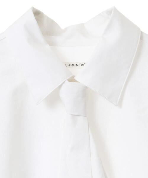 CURRENTAGE ブラウス シャツ CURRENTAGE/Regular Shirt With Tie