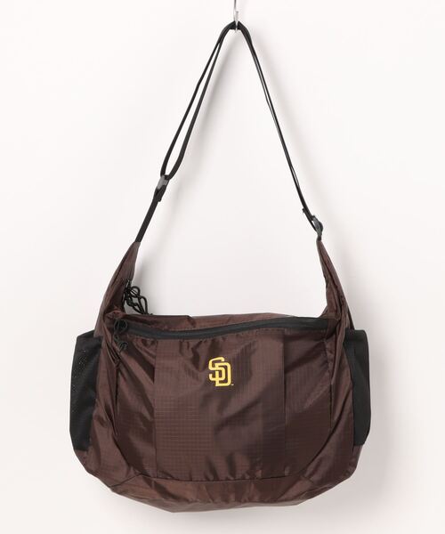 【MLB】25SS NY 大人可愛い★ブラウンショルダーバッグ MLB ショルダーバッグ バッグ レディース メンズ : ZOZOTOWN