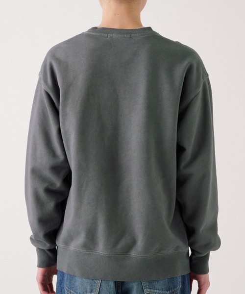JieDa トレーナー スウェット OVERDYE EMBROIDERY SWEAT CREW