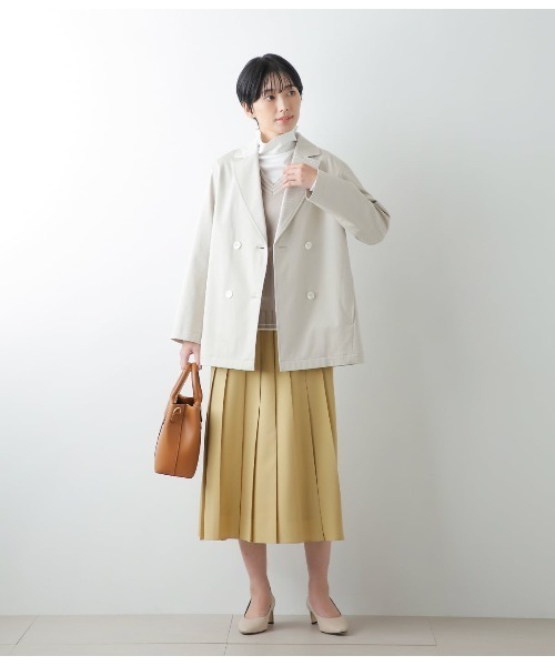 NEWYORKER（ニューヨーカー） ピーコート pコート コットンカルゼ P
