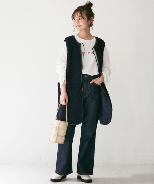 IENA SLOBE＊JQベスト SLOBE IENA｜《追加予約》ダブルフェイスニットベスト | Rakuten