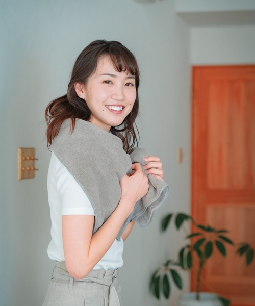 Mofuwa タオル マイクロファイバー ヒアルロン酸配合バスタオル 4枚