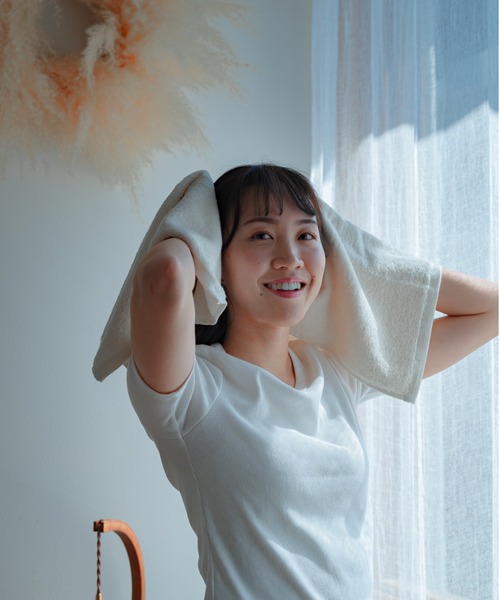 Mofuwa タオル マイクロファイバー ヒアルロン酸配合バスタオル 4枚