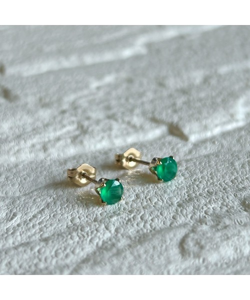ピアス 「mastea」14KGF/天然石スタッドピアス(MA) レディースの画像