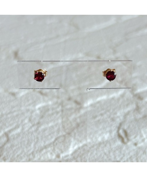 ピアス 「mastea」14KGF/天然石スタッドピアス(MA) レディースの画像