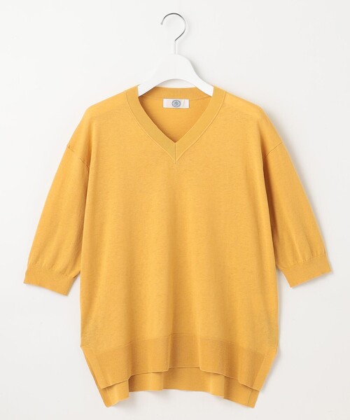 ニット セーター 「洗える」COTTON LINEN Vネック ニット レディース ニット セーター 「洗える」COTTON LINEN Vネック レディース