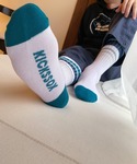 ハイソックス 靴下 ロング丈ラインソックス 靴...の詳細画像3