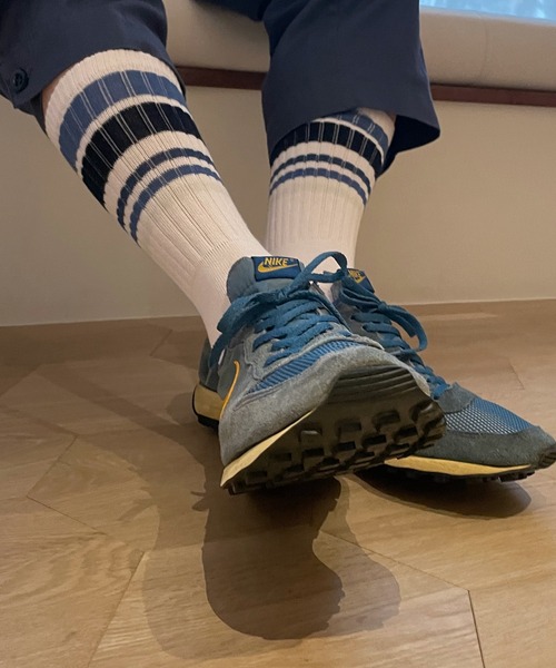 UNDER WONDER（アンダーワンダー） 靴下 ロング丈ラインソックス 靴下2