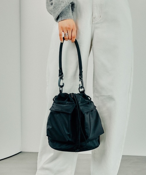 LEPSIM ショルダーバッグ バッグ 2WAY巾着ショルダー2 116580