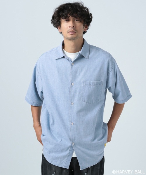 smaily出品 SMILEY FACE シャツ 「SMILEY FACE(スマイリーフェイス)」SMILEY