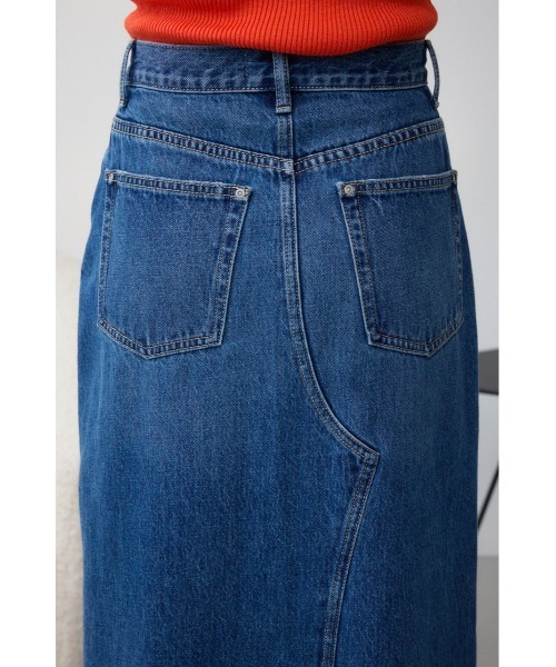 AZUL BY MOUSSY デニムスカート DENIM オーバーラップロング