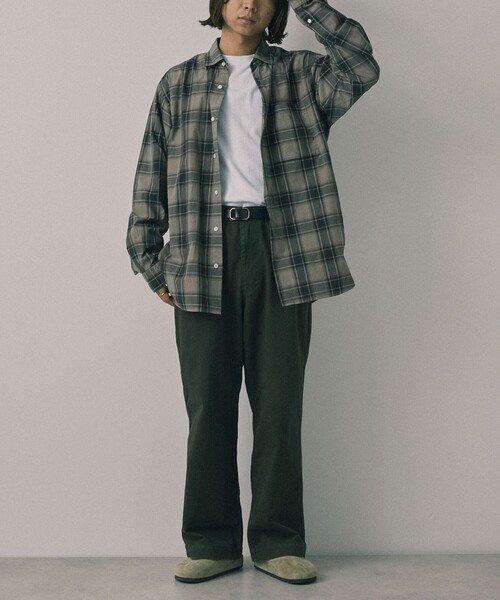 ベージュ ワイド　チノパン　BEAUTY&YOUTH 楽天市場】【50％OFF】THE FLATS（ザ フラッツ） ワイドパンツ