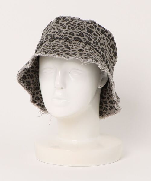Mayree 帽子 ハット 「urge select」ヒョウ柄/レオパード バケット