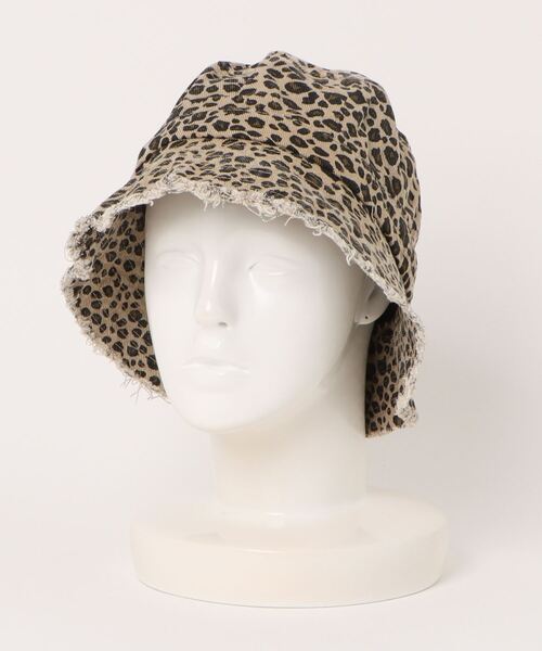 Mayree 帽子 ハット 「urge select」ヒョウ柄/レオパード バケット