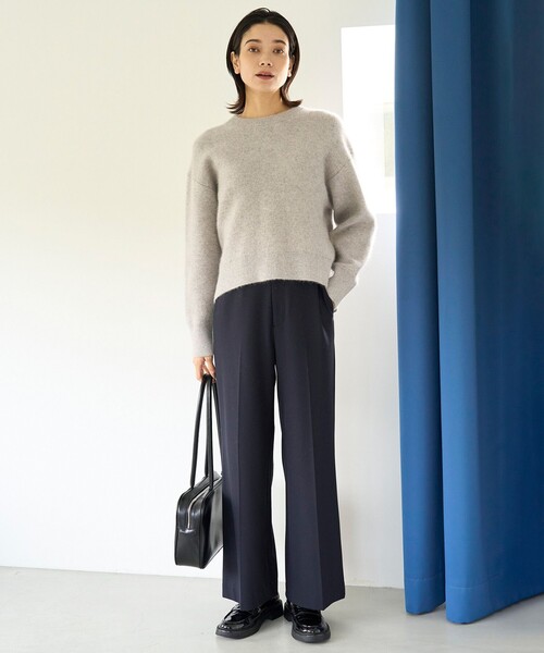 【新品】UNFILO beauty warm ワイドパンツ　LT UNFILO パンツ 「吸湿発熱/ストレッチ」beauty warm ワイド