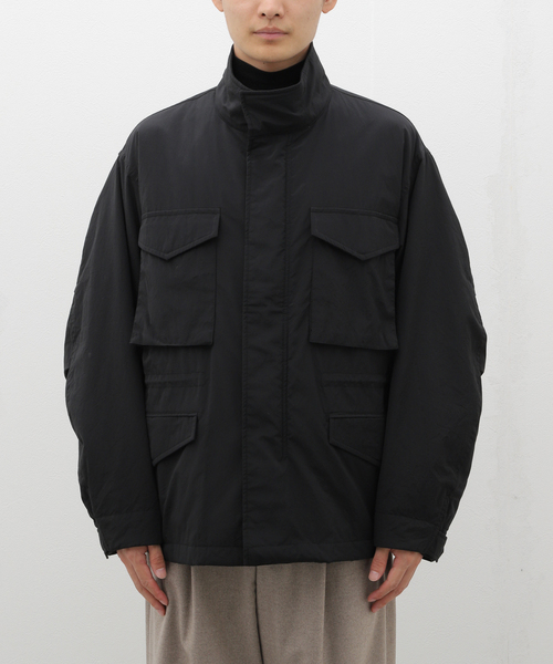 ATON コート ジャケット ATON(エイトン) TECHNO COTTON PADDED M