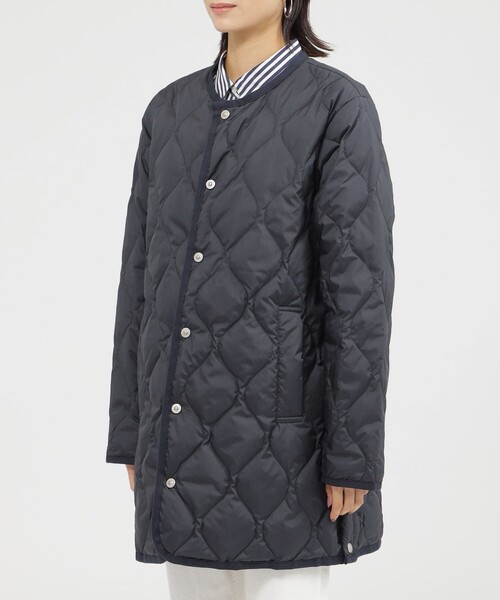 美品 EVEX by KRIZIA エヴェックス キルティング ダウンコート L】【防風性】【ウォッシャブル】キルティングダウンコート(コート