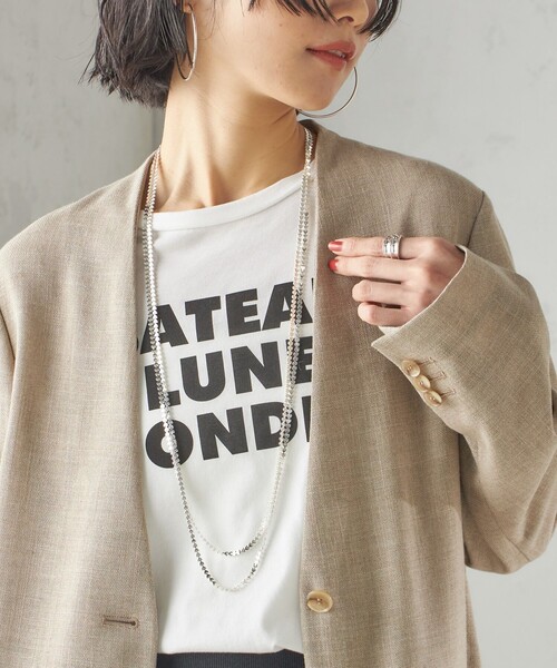 in mood ロングネックレス in mood ネックレス mood:ミニ ハート ロング レディース
