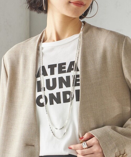 in mood ネックレス mood:ミニ ハート ロング レディース