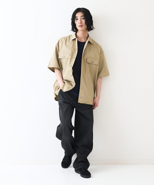 Dickies × S'YTE ディッキーズ サイト ワークシャツ ディッキーズ Dickies さっと羽織れる◎ 【Dickies