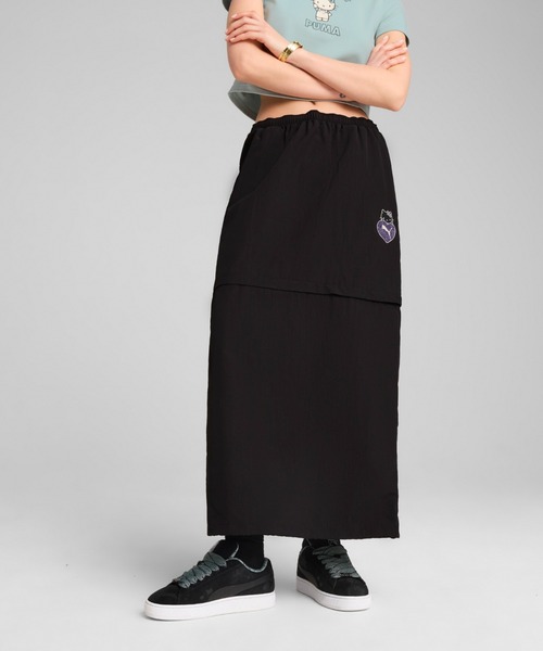 PUMA ハローキティ&フレンズ 2way マキシ スカート プーマ PUMA PUMA PUMA x HELLO KITTY & FRIENDS WOVEN MAXI